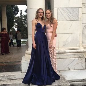 BLUE PROM DRESS